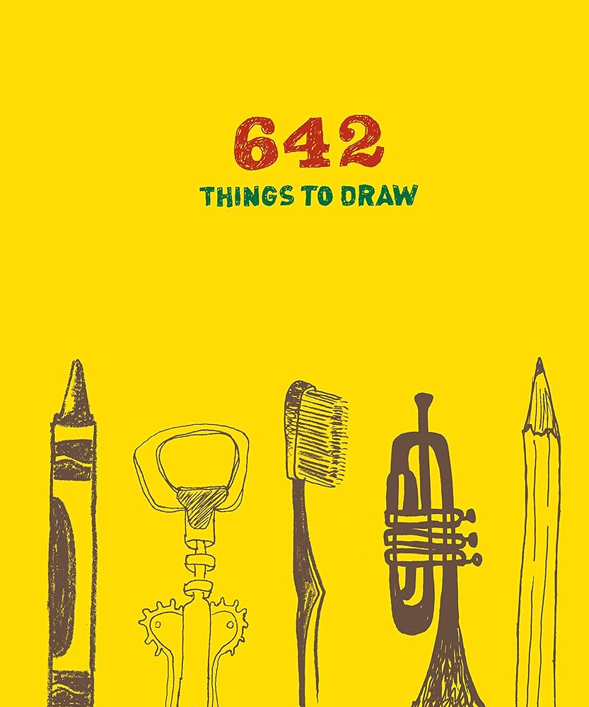 642 Things to Draw: Inspirational Sketchbook to Entertain and Provoke the Imagination (Drawing Books, Art Journals, Doodle Books, Gifts for Artist) cover image