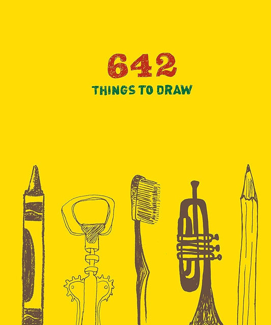 642 Things to Draw: Inspirational Sketchbook to Entertain and Provoke the Imagination (Drawing Books, Art Journals, Doodle Books, Gifts for Artist) cover image
