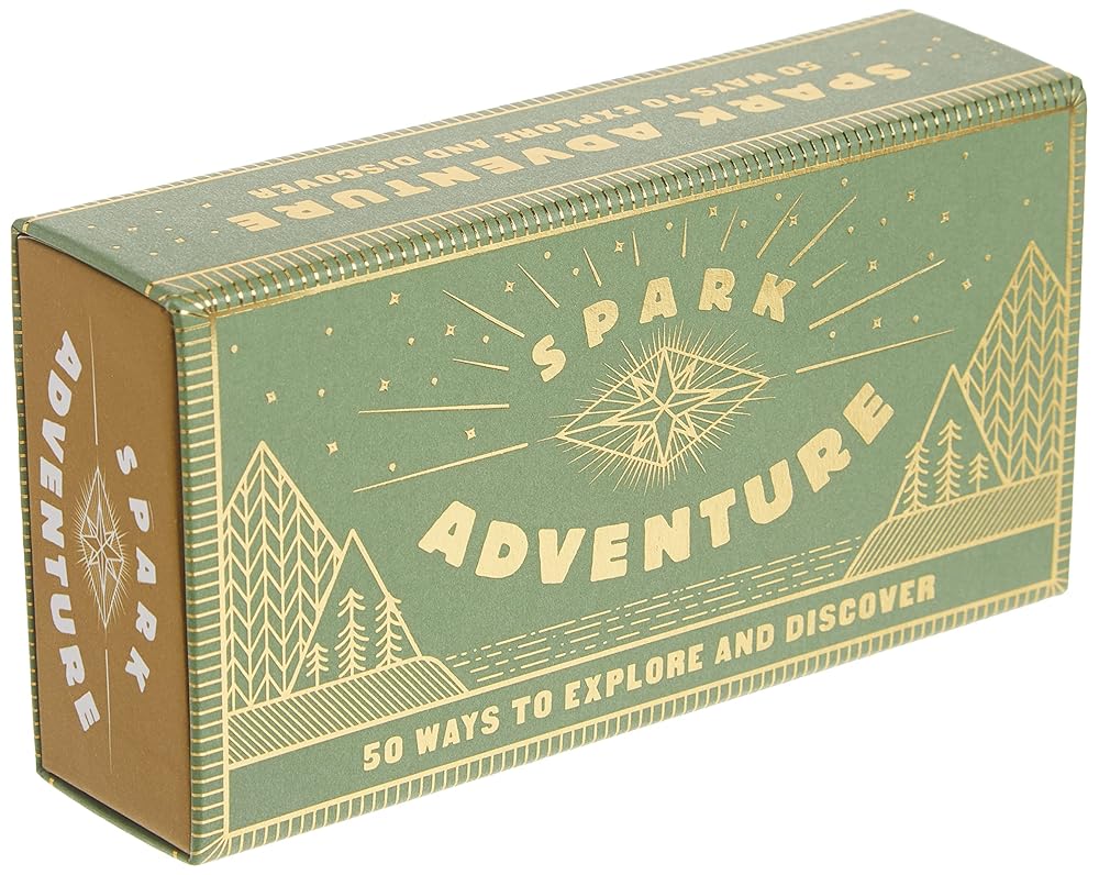 Spark Adventure: 50 Ways to Explore and Discover (Graduation Gift or Stocking Stuffer, Going Away Present) cover image