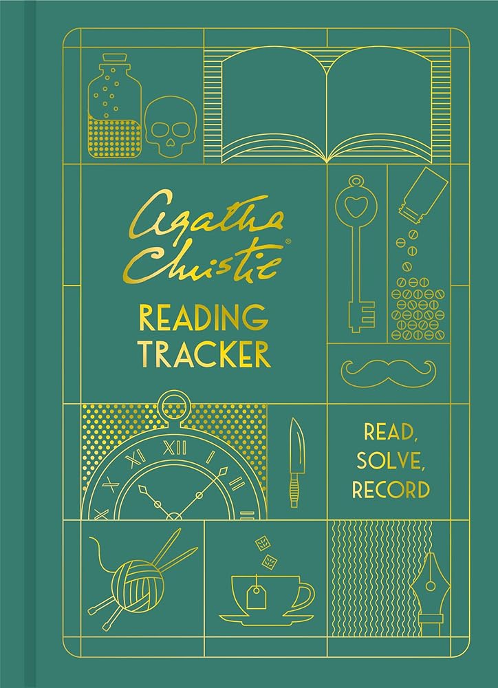 Agatha Christie Reading Tracker: Read, Solve, Record cover image