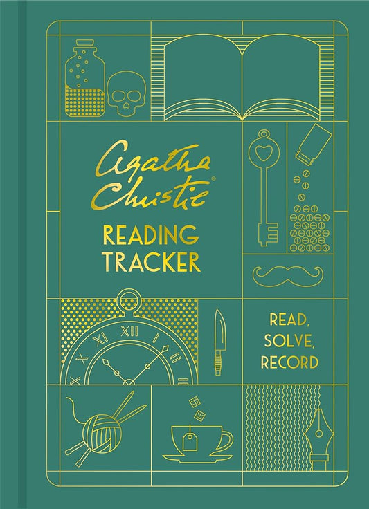 Agatha Christie Reading Tracker: Read, Solve, Record cover image